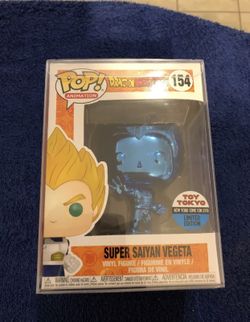 Super saiyan vegeta blue chrome funko pop