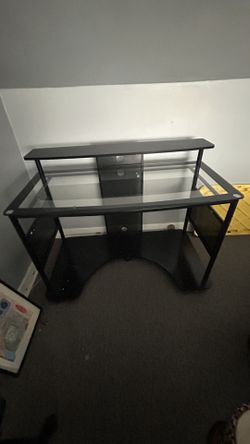 Glass Top Desk