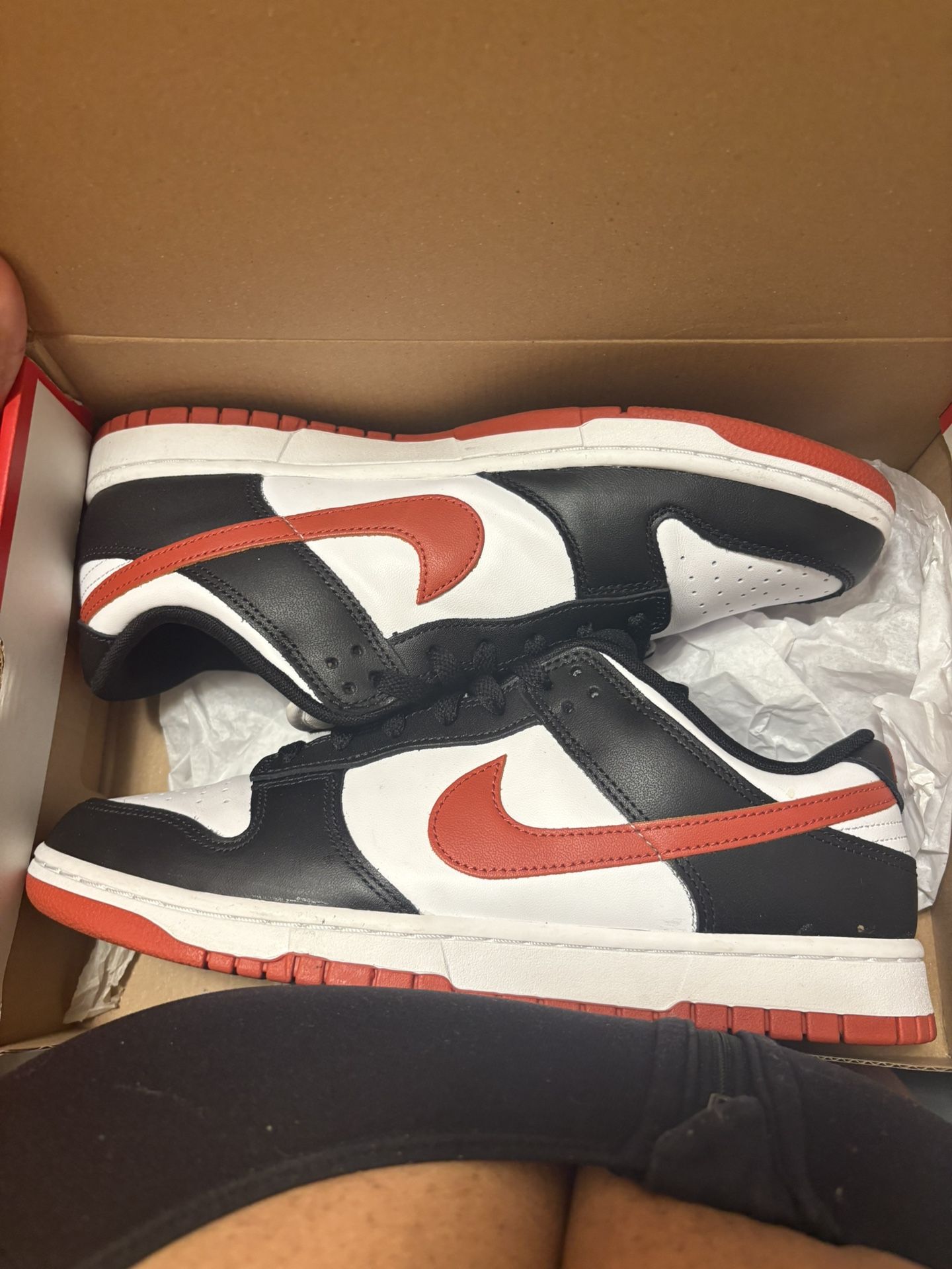 Black And Red Dunks