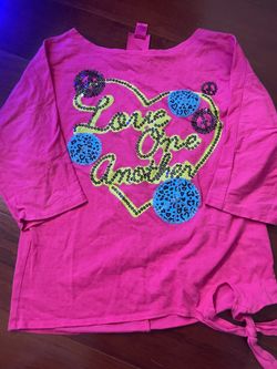 Vintage hot pink shirt