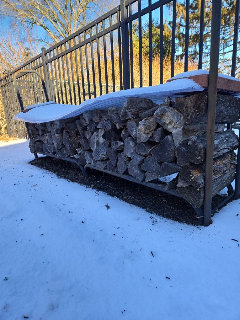 FREE - Seasoned Firewood and Storage Rack