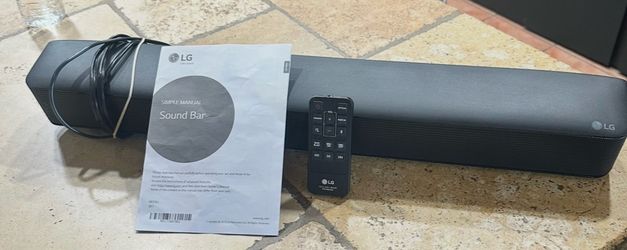 25 Inch LG SK1 soundbar