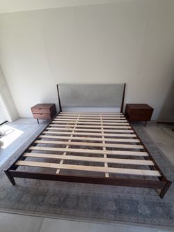 King size bed frame