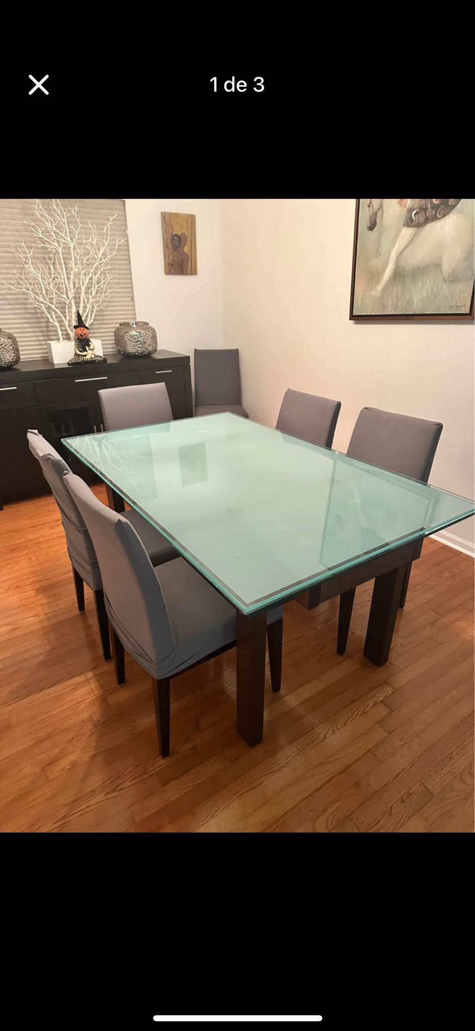 Dining Table + 8 Chairs