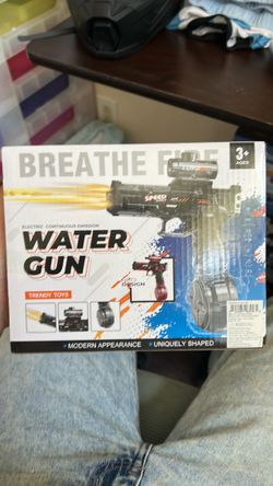 Water gun blue
