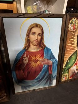 Cuadro Del Sagrado Corazón De Jesús