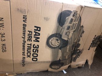 12v ram sales 3500 fire truck