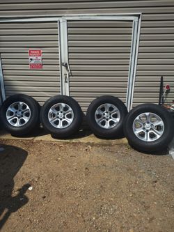 Tires and rims for 2014 4runner