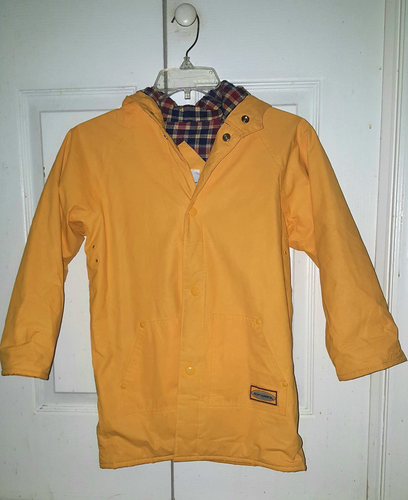 Boys Size 7 Misty Harbor Yellow Raincoat
