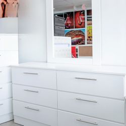 NEW DRESSER WHIT MIRROR - NUEVA CÓMODA CON ESPEJO 