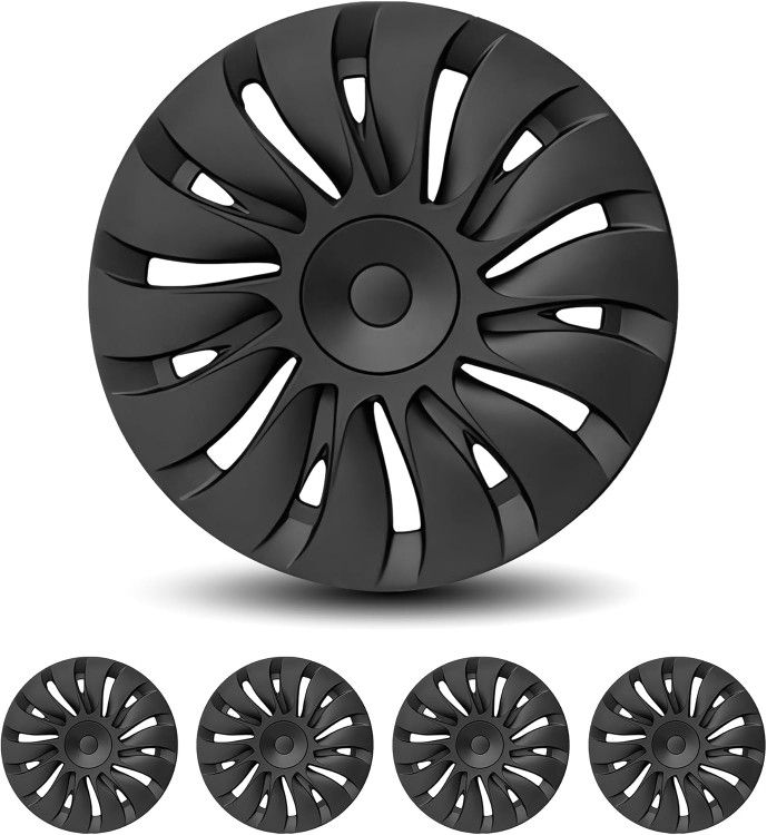 NEW Wheel Covers (4) for Tesla Model Y 2019-2024