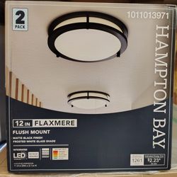3 - 12 inch LED FLUSH MOUNT LIGHTS
