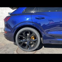 Audi q7 Q8 23” New Rsq Style Rims Tires Set Sample Pic 