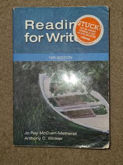 Reading For Writers 14th Edition - Book