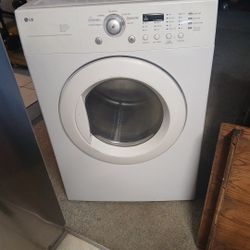 Clean Lg Electric Dryer Super Capacity 