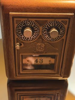 Old Post Office Door (Piggy) Bank