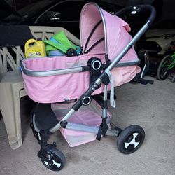 Pink Stroller 
