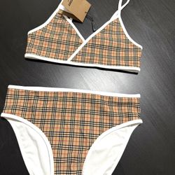 Burberry swimsuit Size 14Y And 12Y 