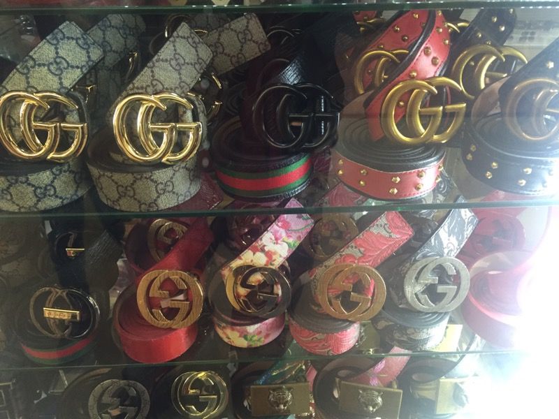 Designer Gucci Ferragamo Versace Fendi Chanel belts