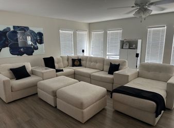 10 pc modular couch drew&johnson (rooms to go)