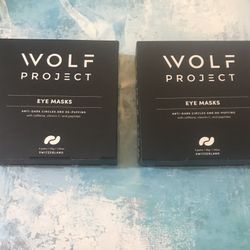 2 Box Of Wolf Project Under Eye Mask-5 Pairs Each Box