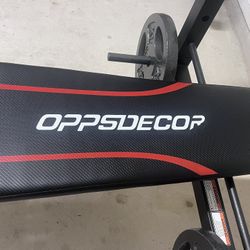 Weight Bench/Weights 