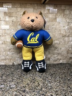 uc berkeley licensed collectors teddy bear