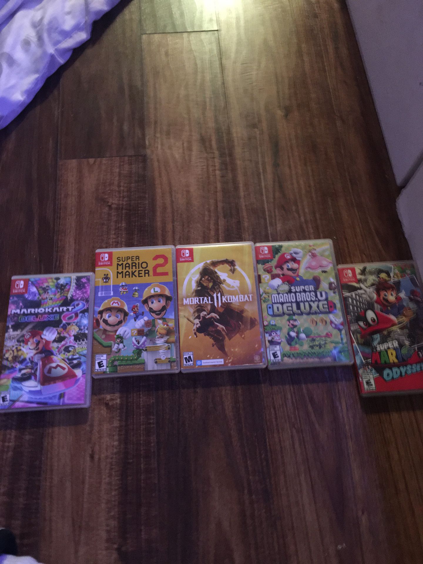 5!!!!! Nintendo switch games