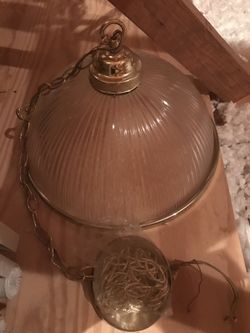 Pendant Light Fixture with Chain