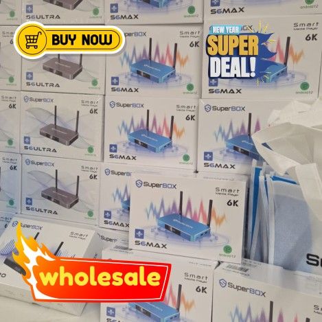 Superbox S6 Pro Super Box Smart Tv Box  S6  Ultra S5 Max  2024 New Model