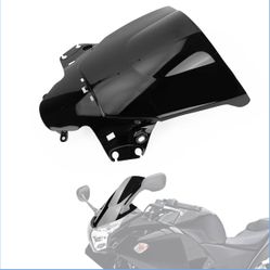 Windshield Windscreen Double Bubble for CBR250R MC41 2010 2011 2012 2013 (Black