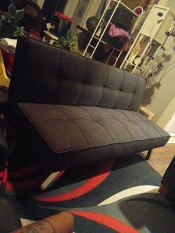Black futon