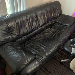 Leather Two Seater Couch