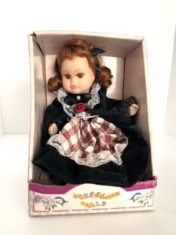 80’s-90’s 7”Porcelain Collector Doll - New in Box