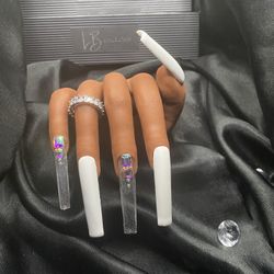 ICY - 3XL Handmade Luxury Press On Nails