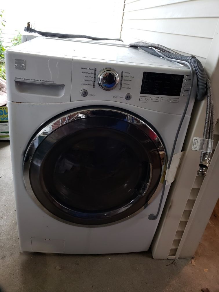 Kenmore connect Washer and Dryer