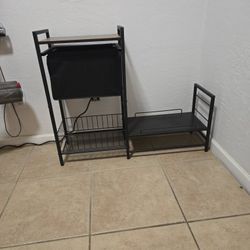 Elevated Dog Bowl Stand With Storage