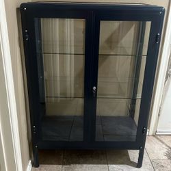 Vitrina  De Metal Y Vidrio