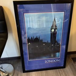Framed London Poster