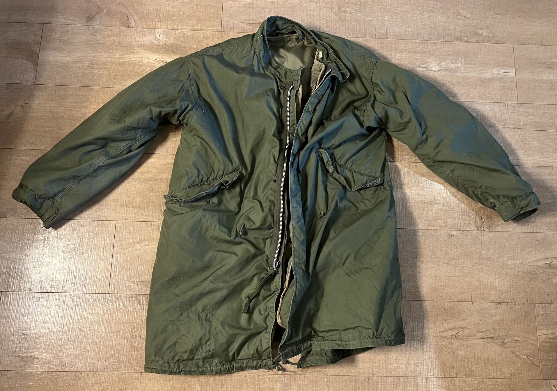 Military Parka With Liner - M65 - Size Small