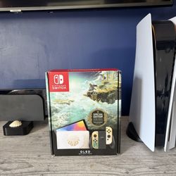 Nintendo switch OLED Tears Of The Kingdom Edition 