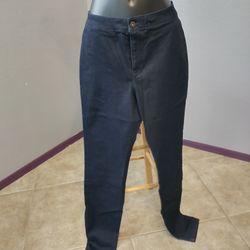 Decree black hi rise jeggings size 9
