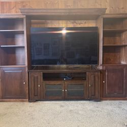 Wooden Entertainment Center