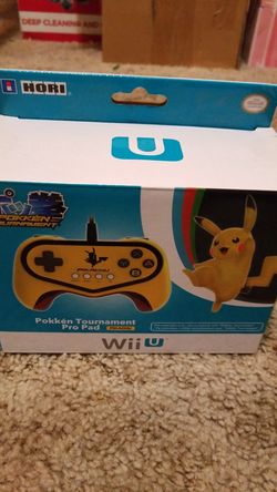 Wii U pokken tournament pro pad pikachu