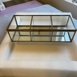 RH Jewelry Glass Box *BRAND NEW*