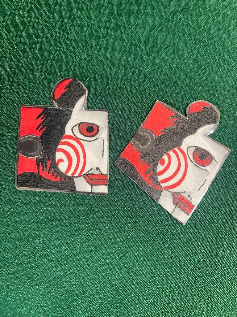 Saw Billy The Puppet Magnet Set