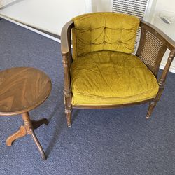 Antique Chair And Table 
