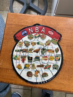 NBA Eastern and western pins