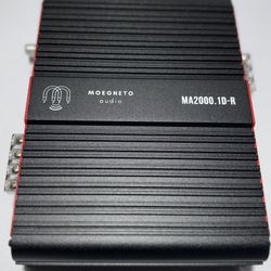 2K RMS Subwoofer Monoblock Amplifier