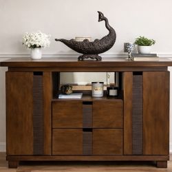Solid Wood Klaussner Buffet – Dining Room Storage + More